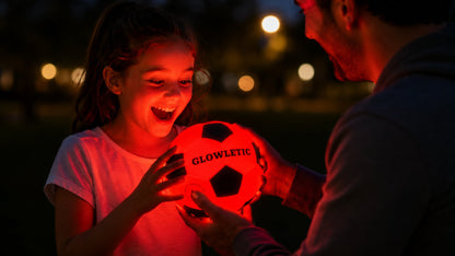 Le ballon de soccer lumineux qui transforme vos soirées en moments inoubliables