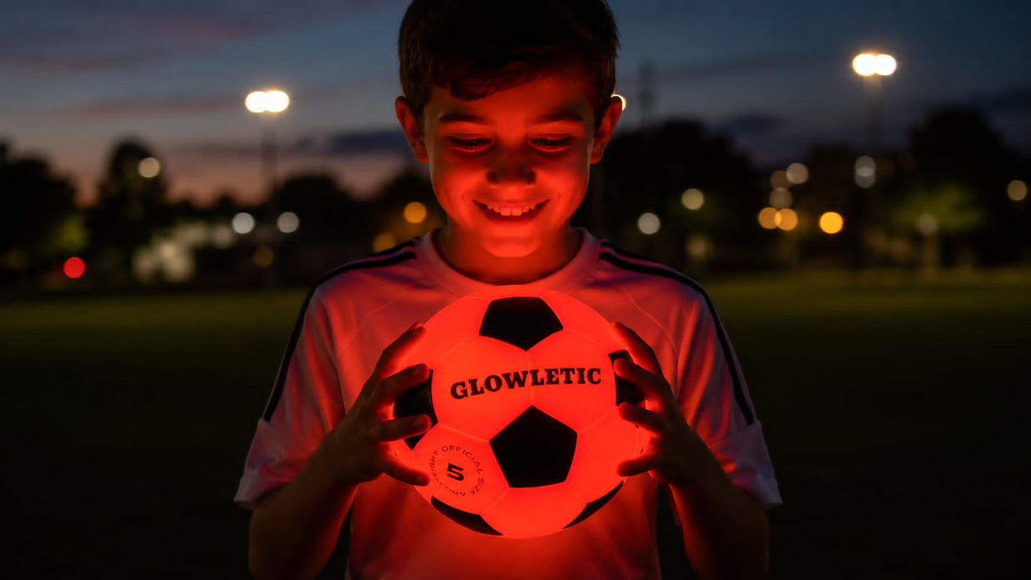 Le ballon de soccer lumineux qui transforme vos soirées en moments inoubliables